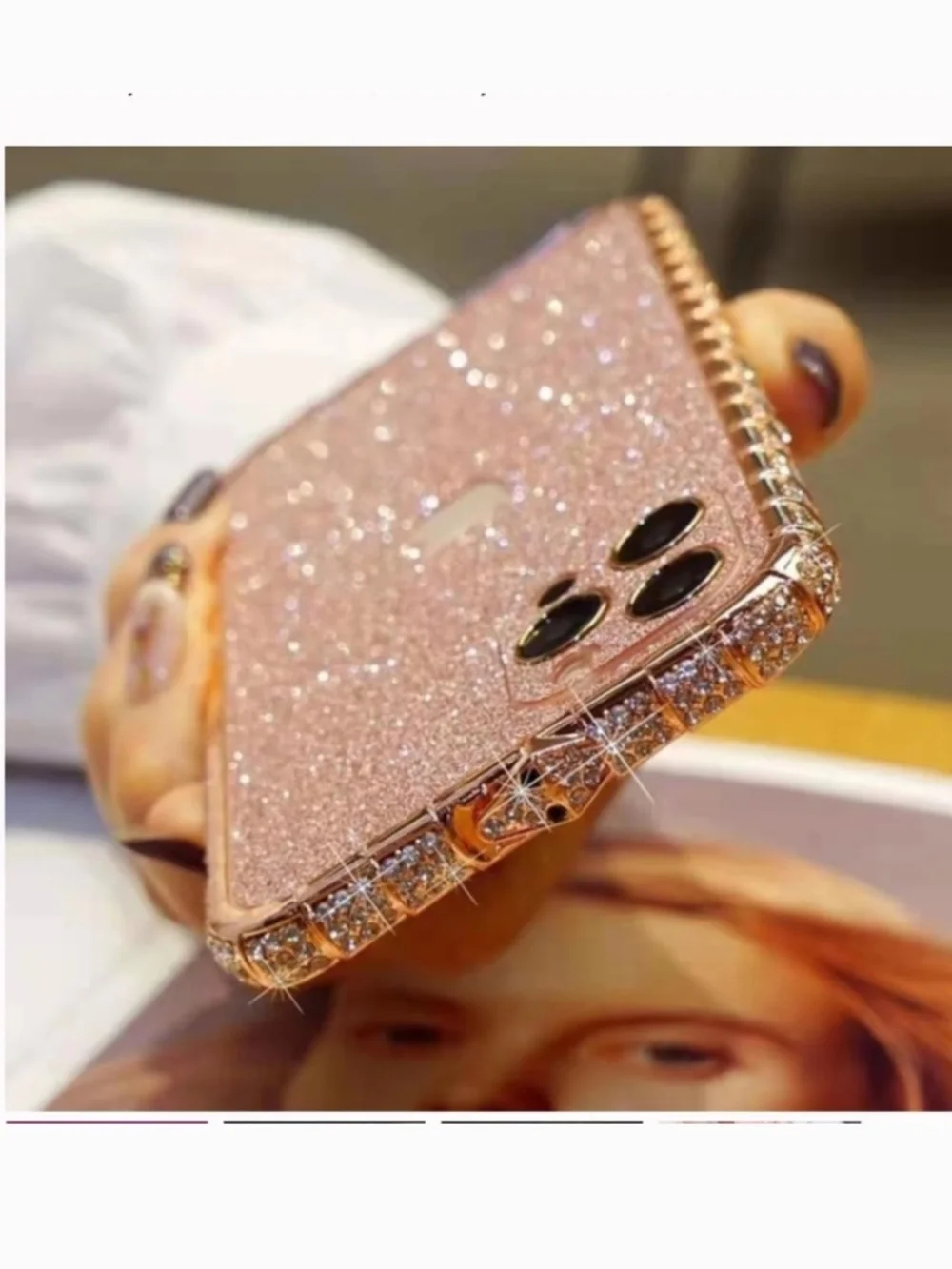 N/A rhinestones iphone